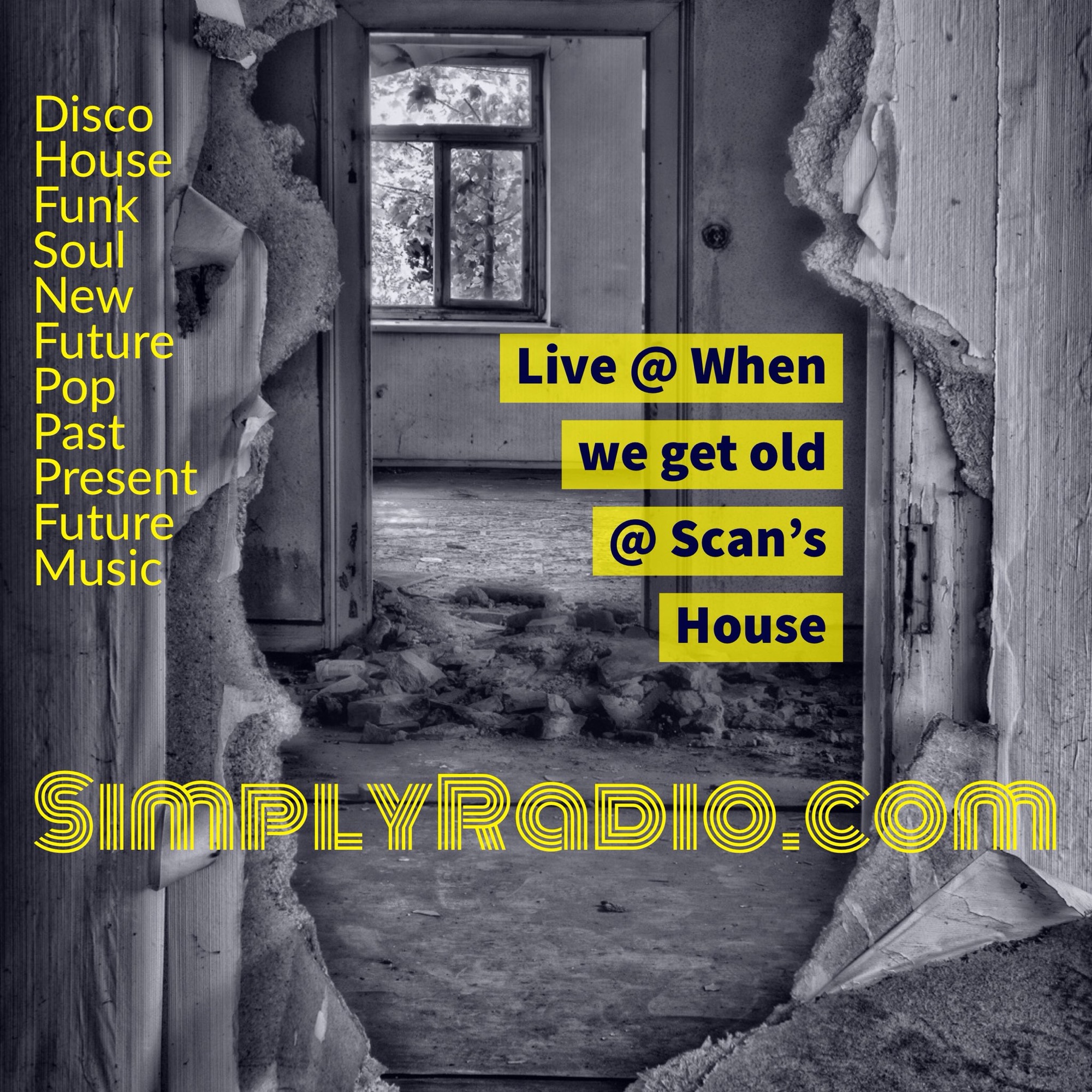 LIVE @ SCAN’S HOUSE · ROOM FLYER