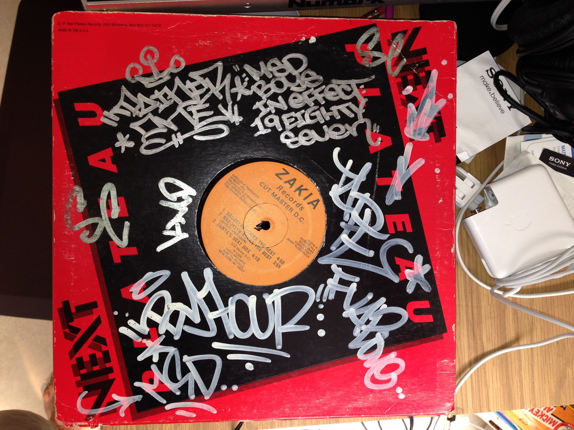 SIGNED ZAKIA RECORD · PHYSICAL ARCHIVE