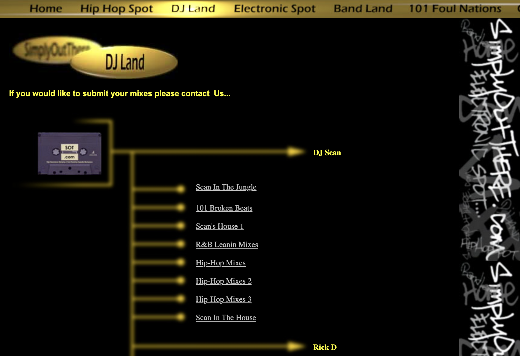 DJ LAND · THE FIRST HOME FOR KENNY’S SETS