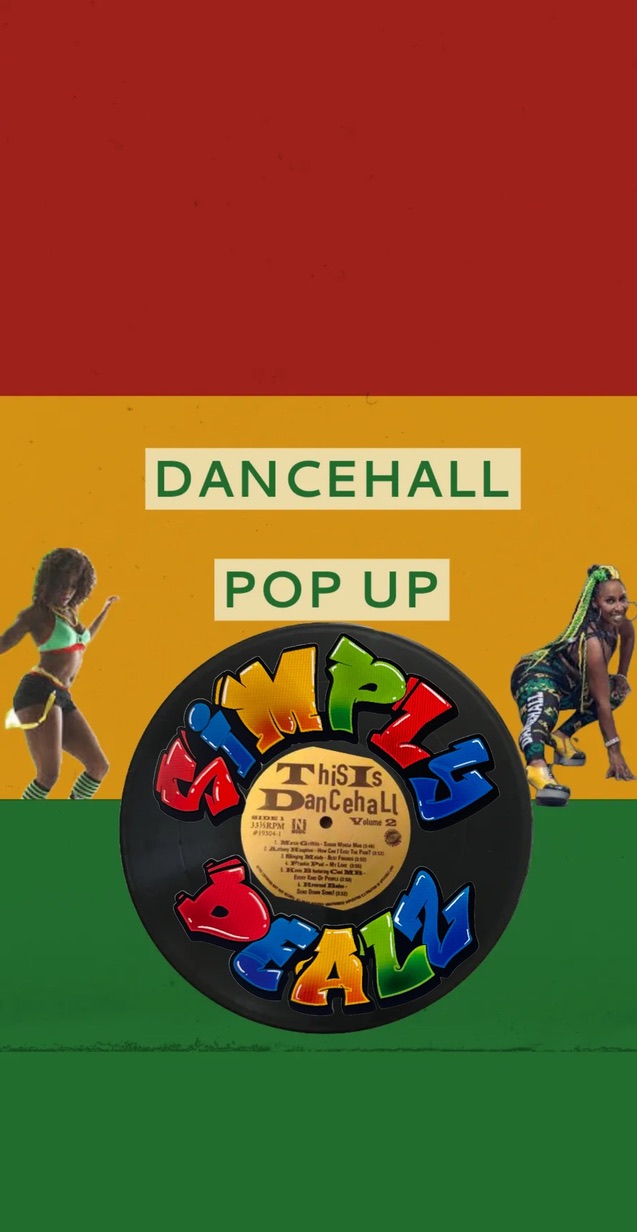 Simply Dancehall · Pop Up artwork