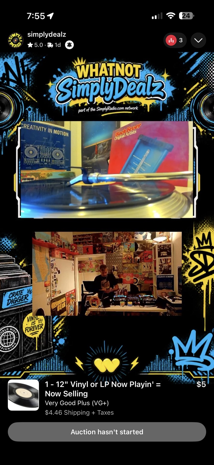 SimplyDealz on Whatnot artwork